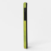 Coques Case-Mate iPhone Motif d'ensemble d'ananas sur le vert (Dos/Gauche)