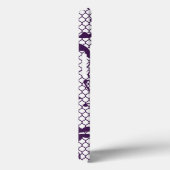 Coques Case-Mate iPhone Motif dentelle avec papillons (Verso / Droite)