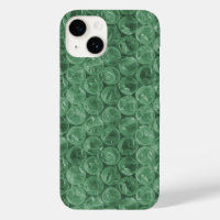 Motif d'enveloppement de bulle verte