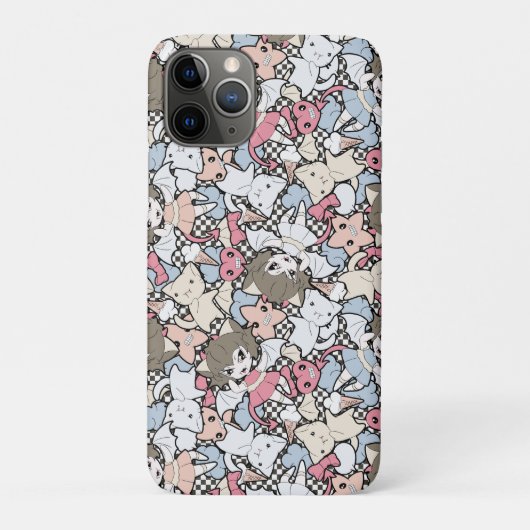 Coques Case-Mate iPhone Motif déplaisant Cute Vampire (Dos)