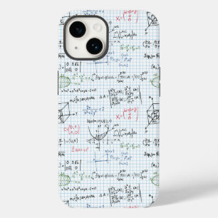 Coque Pour iPhone 14 Motif d'équation mathématique