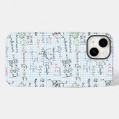 Coques Case-Mate iPhone Motif d'équation mathématique (Verso (horizontal))