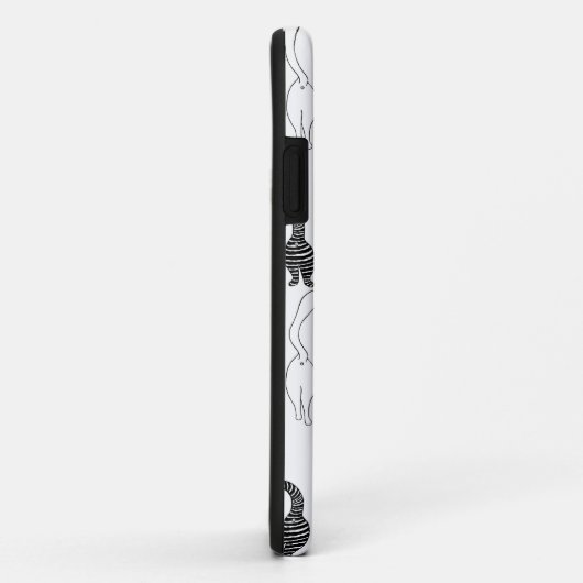 Coques Case-Mate iPhone Motif des boutons de chat (Dos/Droite)