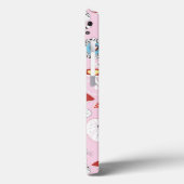 Coques Case-Mate iPhone motif des chats et des fleurs (Verso / Gauche)