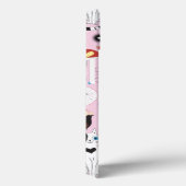 Coques Case-Mate iPhone motif des chats et des fleurs (Verso / Droite)