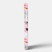 Coques Case-Mate iPhone motif des chats et des fleurs (Verso / Gauche)