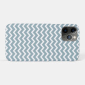 Coques Case-Mate iPhone Motif des Chevrons bleus en poudre (Dos (Horizontal))