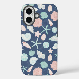 Coques iPhone 16 motif des coquillages