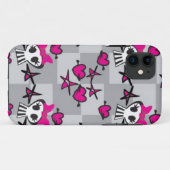 Coques Case-Mate iPhone Motif des crânes (Dos (Horizontal))