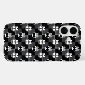 Coques Case-Mate iPhone Motif des crânes mignons (Verso (horizontal))
