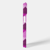 Coques Case-Mate iPhone Motif des échelles de sirène rose et violet (Verso / Droite)