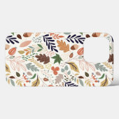 Coques Case-Mate iPhone Motif des feuilles automnales (Verso (horizontal))