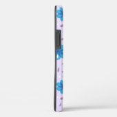 Coques Case-Mate iPhone Motif des fleurs bleues douces (Verso / Droite)
