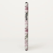 Coques Case-Mate iPhone Motif des fleurs d'hibiscus roses rousses (Dos/Droite)