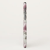 Coques Case-Mate iPhone Motif des fleurs d'hibiscus roses rousses (Dos/Gauche)