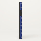 Coques Case-Mate iPhone Motif des flocons blancs (Dos/Droite)