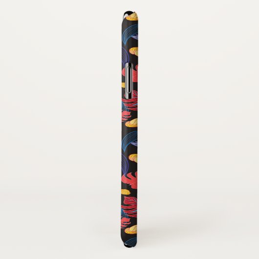 Coques Case-Mate iPhone Motif des grenouilles d'amants (Dos/Droite)