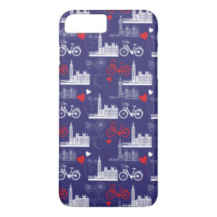 Coque iPhone 7 Plus Motif des monuments de Londres