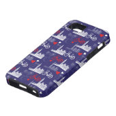 Coques Case-Mate iPhone Motif des monuments de Londres (Bas)