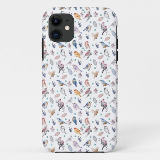 Coques Case-Mate iPhone Motif des oiseaux de printemps (Dos)