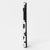 Coques Case-Mate iPhone Motif des points Dalmatine (Dos/Gauche)