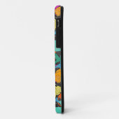 Coques Case-Mate iPhone Motif des silhouettes d'animaux rétro (Dos/Gauche)