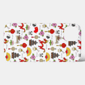 Coques Case-Mate iPhone Motif des symboles chinois (Verso (horizontal))