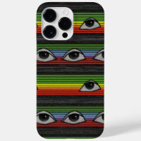Motif des yeux psychédéliques