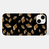 Coques Case-Mate iPhone Motif d'escargot (Verso (horizontal))