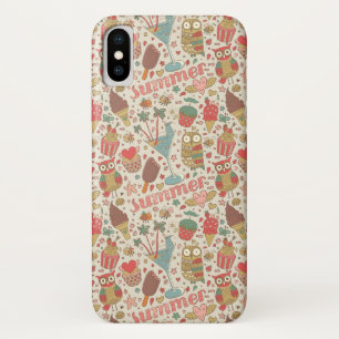 Coques Pour iPhone Motif D'Été Avec Glace