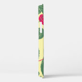 Coques Case-Mate iPhone Motif d'été de couleur vive avec cerises. Grappe (Verso / Droite)
