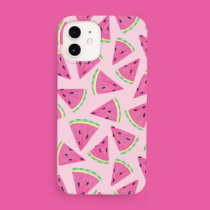 Coque Pour iPhone 14 Motif d'été Pink Watermelon