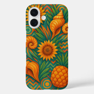 Coques iPhone 16 Motif d'été - Saison Tropicale