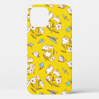 Case-Mate iPhone Case Motif d'été sans soudure avec plantes fleuris et
