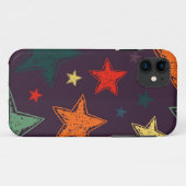 Coques Case-Mate iPhone Motif d'étoiles (Dos (Horizontal))