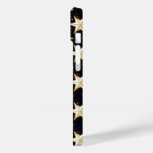 Coques Case-Mate iPhone Motif d'étoiles dorées (Verso / Gauche)