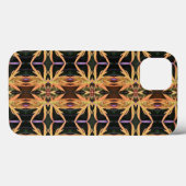 Coques Case-Mate iPhone Motif d'étude de feuille (Verso (horizontal))