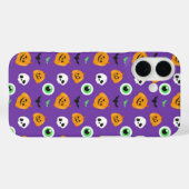 Coques Case-Mate iPhone motif d'halloween (Verso (horizontal))