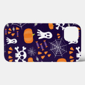 Coques Case-Mate iPhone Motif d'Halloween amusant (Verso (horizontal))