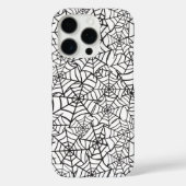 Coques Case-Mate iPhone Motif d'Halloween Black and White Spider (Verso)