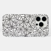 Coques Case-Mate iPhone Motif d'Halloween Black and White Spider (Verso (horizontal))