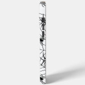 Coques Case-Mate iPhone Motif d'Halloween Black White araignées (Verso / Gauche)