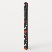 Coques Case-Mate iPhone Motif d'Halloween crânes et os (Dos/Gauche)