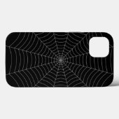 Coques Case-Mate iPhone Motif d'Halloween gris noir (Verso (horizontal))