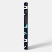 Coques Case-Mate iPhone Motif d'halloween moderne fantôme (Verso / Gauche)