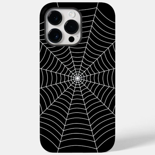 Coques Case-Mate iPhone Motif d'Halloween noir et blanc (Verso)