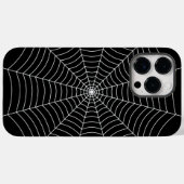 Coques Case-Mate iPhone Motif d'Halloween noir et blanc (Verso (horizontal))