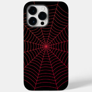 Coque Pour Pour iPhone 14 Pro Max Motif d'Halloween noir et rouge