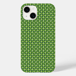 Coque Pour iPhone 14 Motif d'herbe verte transparente