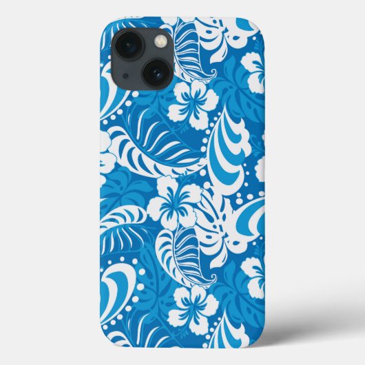 Coques Case-Mate iPhone Motif d'Hibiscus tropical (Verso)
